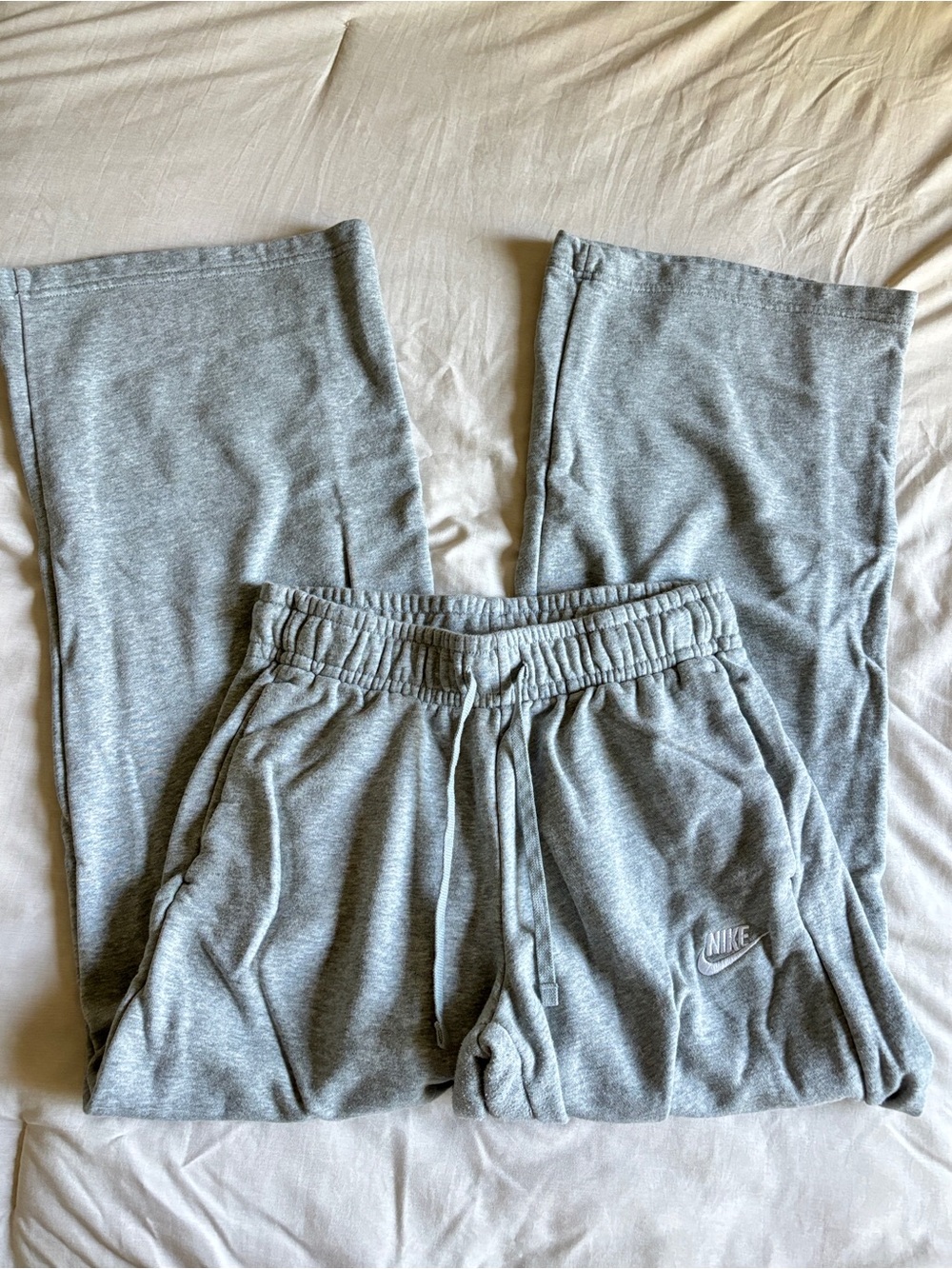 NIKE Sportswear Club Fleece Womens Wide Leg Pants size S